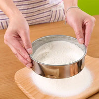 Stainless Steel Flour Sieve Baking Mesh Sifter Tool