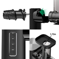 Blitzhome BH-JC01 Cold Press Juicer Slow Masticating