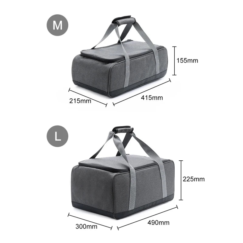 Camping Cookware Bag Large Capacity Portable Storage