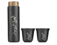 Camping Coffee Mugs Set Portable Metal Travel Cups