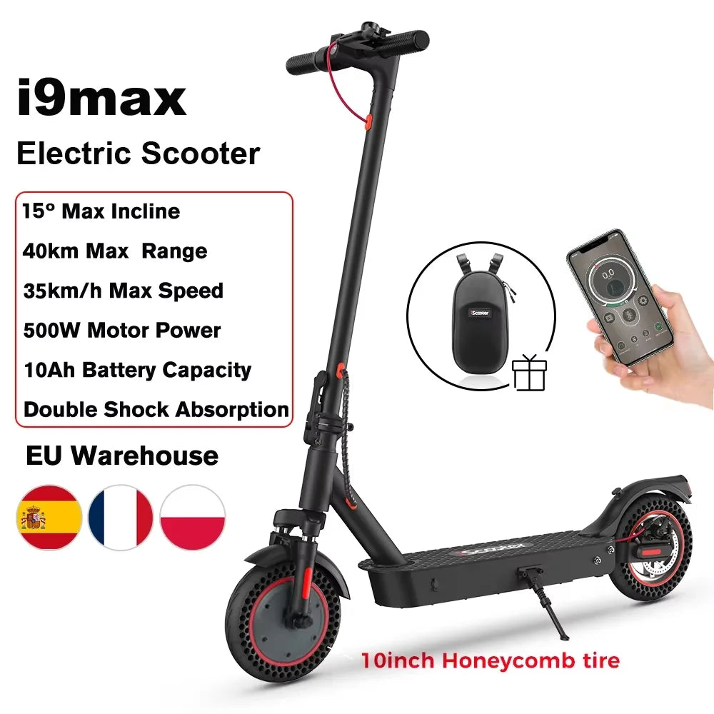 i9 Electric Kick Scooter 350W 30km Range