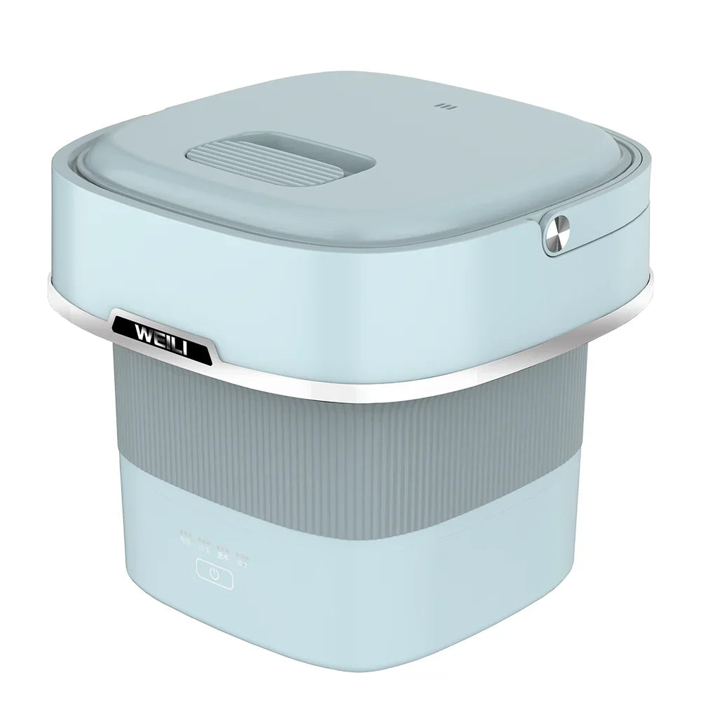 Foldable Mini Washing Machine – 6L Portable Washer