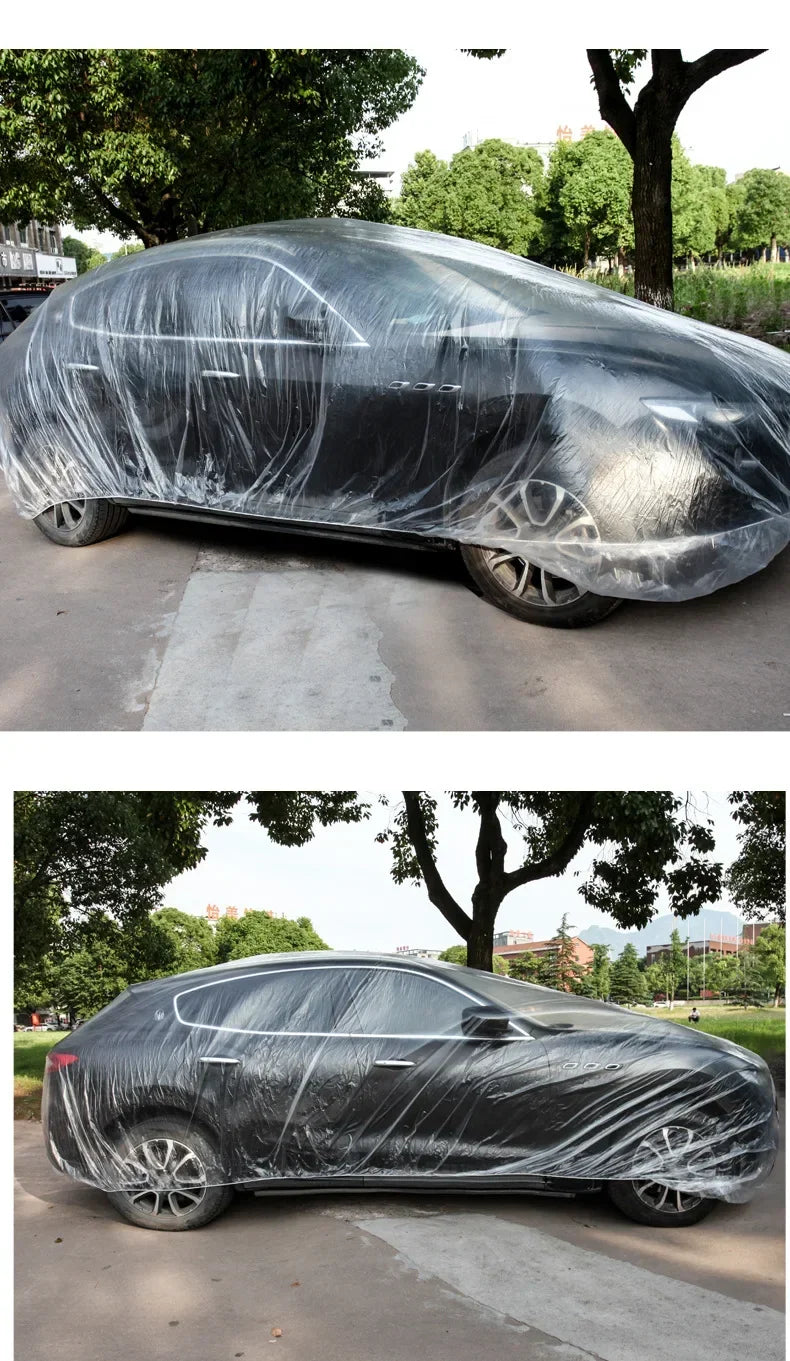 Disposable Car Dust Cover –Waterproof Sunshade Coat