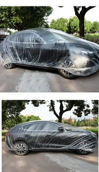 Disposable Car Dust Cover –Waterproof Sunshade Coat