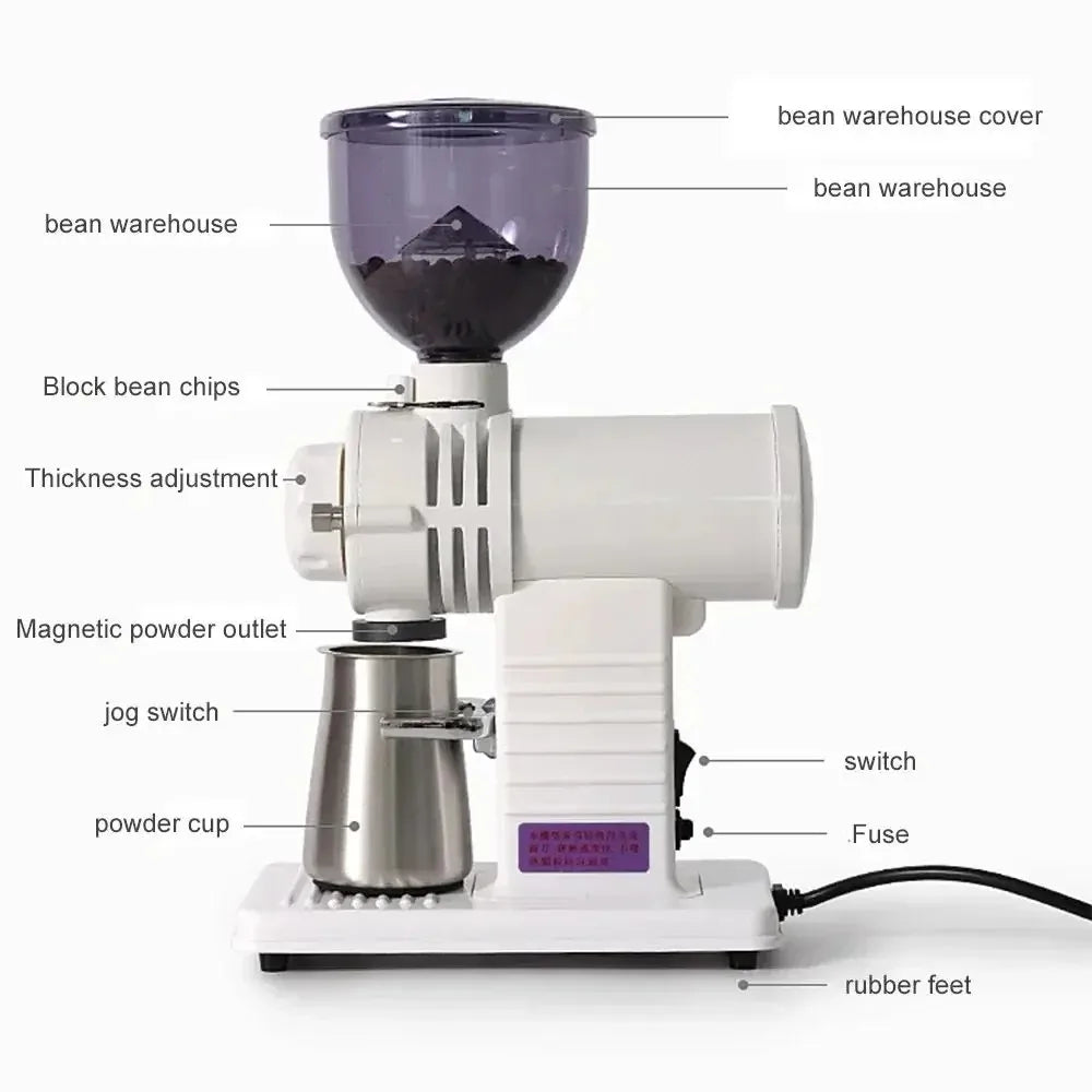 Electric Coffee Bean Grinder – Small Household Machine