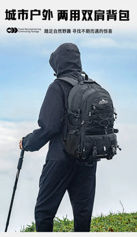 Travel backpack 40L waterproof lightweight outdoor hiking, men's and women's camping backpack