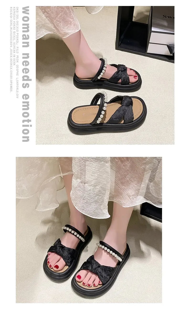 Women’s Designer Summer Slippers – Platform Slides