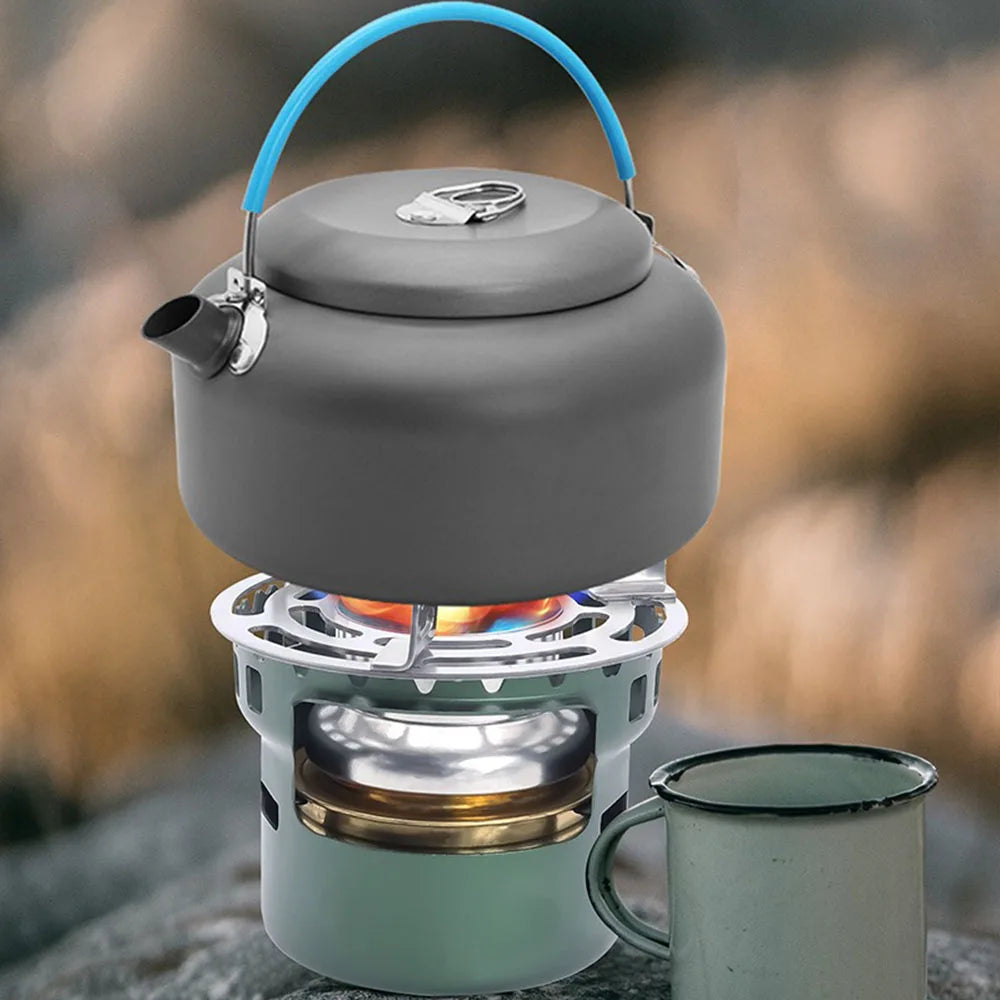 Portable Mini Alcohol Stove Outdoor Camping Barbecue Burner