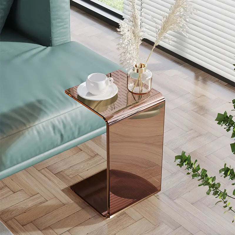 Acrylic Side Table – Modern Transparent Tea Table