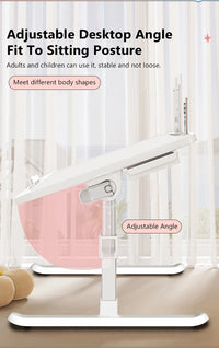 Adjustable Folding Laptop Desk – Bed & Floor Use