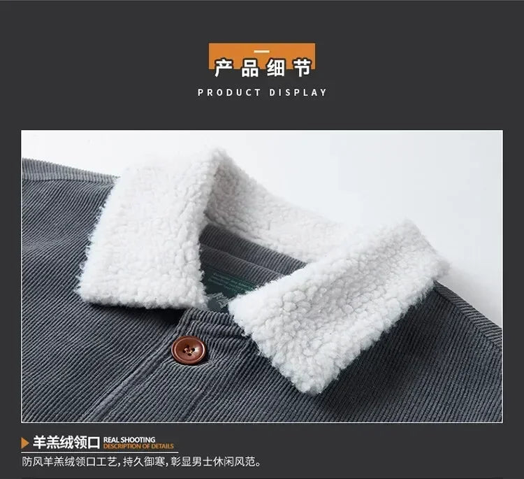 Men’s Tactical Military Windbreaker – Winter Fleece Jacket