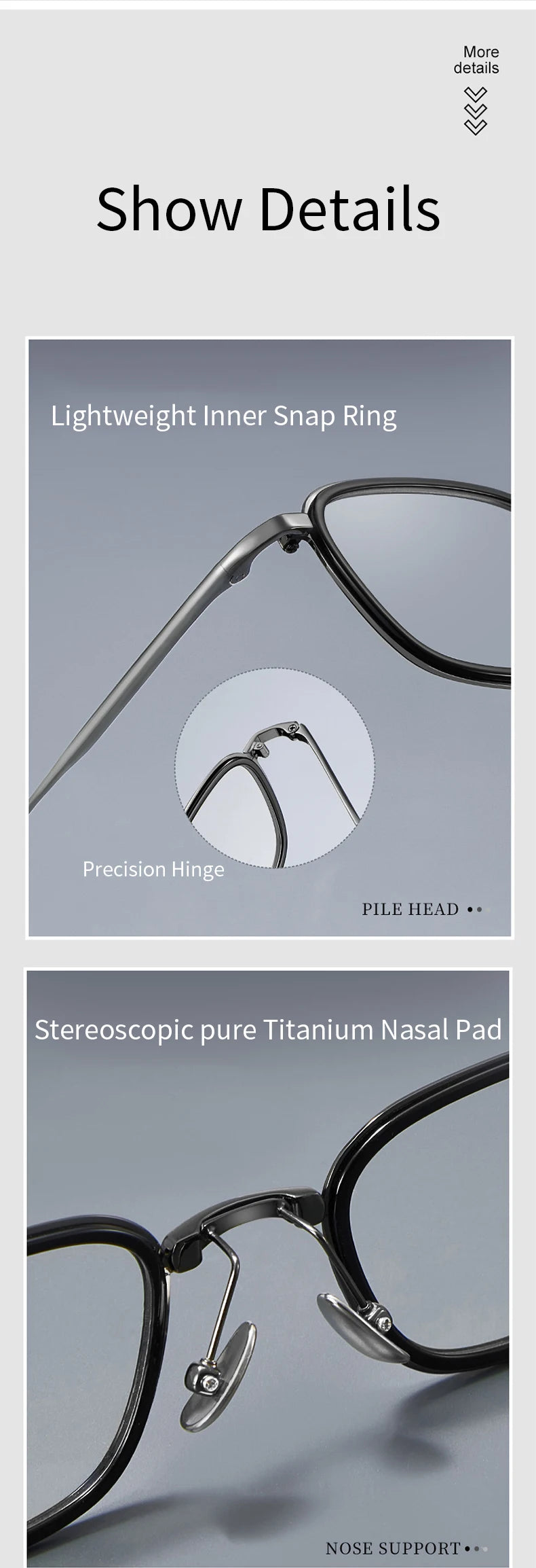 Titanium Eyeglass Frames – Ultra-Light Retro