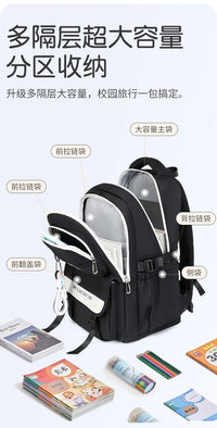 Girls School Backpack – Waterproof Laptop & Travel Bag