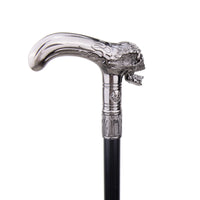 Skull Head Walking Stick with Hidden Plate Self Defense Fashion Cane Plate Cosplay Crosier Stick 93cm
