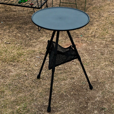 Portable Round Camping Table Adjustable & Lightweight