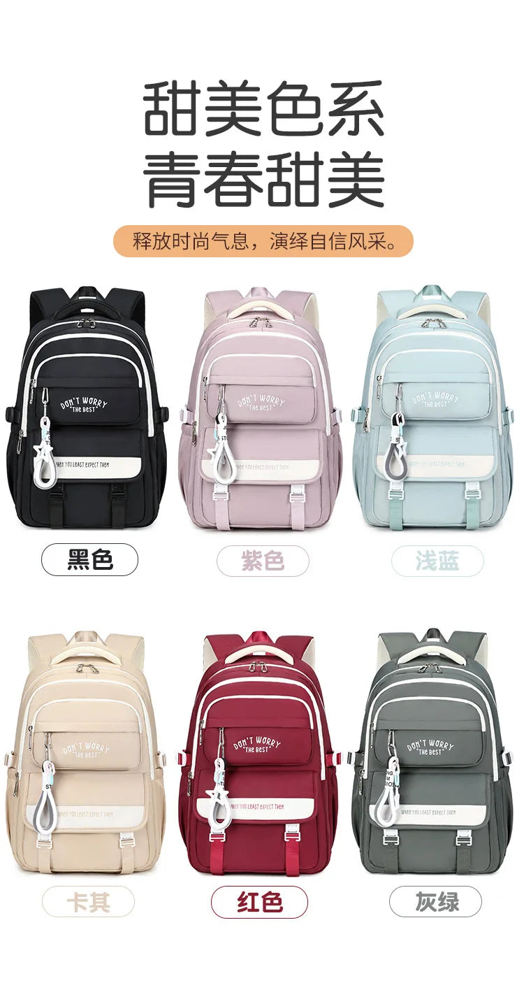 Girls School Backpack – Waterproof Laptop & Travel Bag