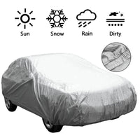 Waterproof Full Car Covers Sun Dust Rain Protection Universal SUV/Sedan Full Car Covers Rain Snow Auto Protective Cover