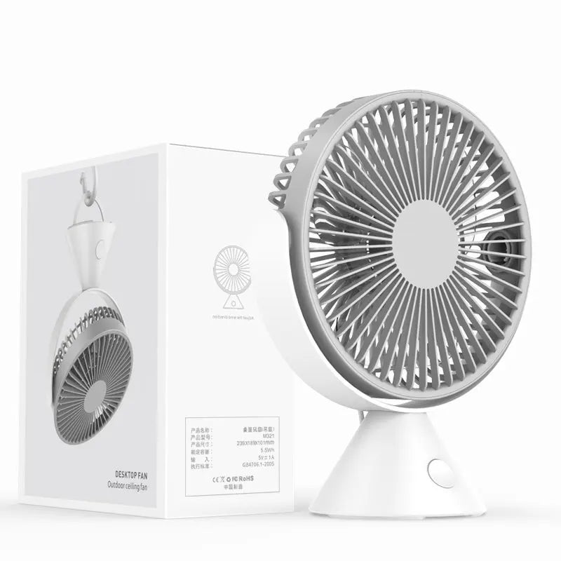Xiaomi Desk Fan New Smart Home Portable Cooling Fan Can Hanging Upright Fan Usb Brushless Turbine Mini Portable Air Conditioner
