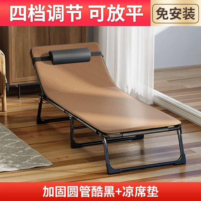 GIANXI Portable Rollaway Recliner Bed for Camping