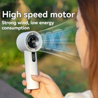 Xiaomi MIJIA Handheld High-speed Fan USB Charge Mini Portable 100 Speed Turbo Violent Small Outdoor Powerful Fan 3000mAh Battery