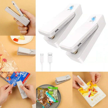 USB Rechargeable Mini Heat Sealer for Food Bags