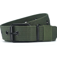 Canvas Pin Buckle Eyelet Belt Casual