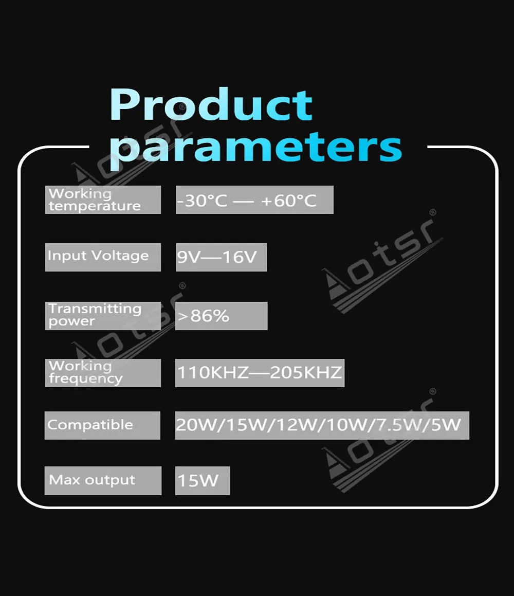 Fast Wireless Car Charger – For Cadillac CT4 2020-2021