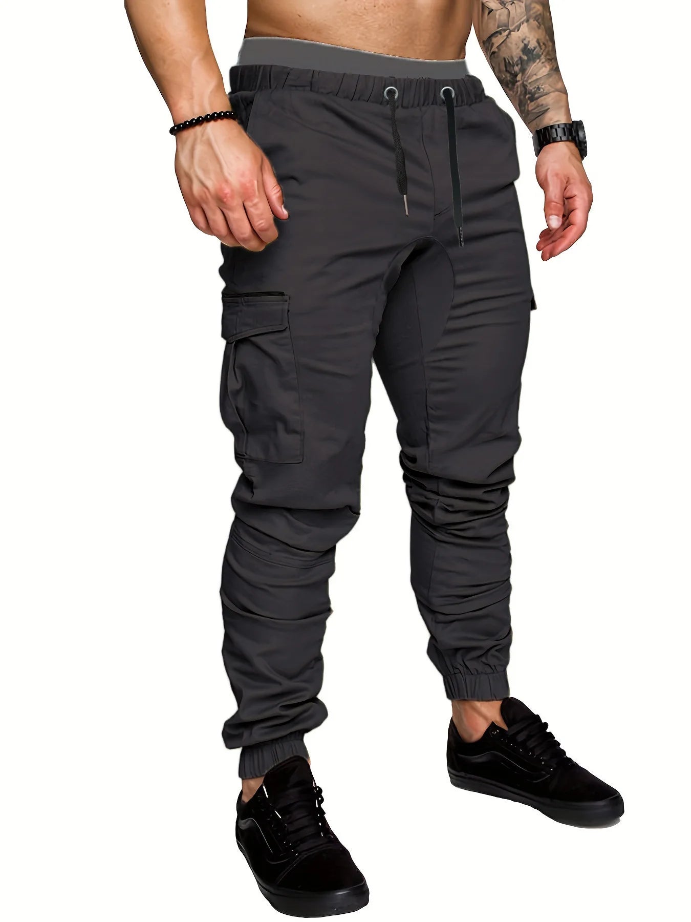 Men’s Tactical Multi-Pocket Cargo Pants Autumn