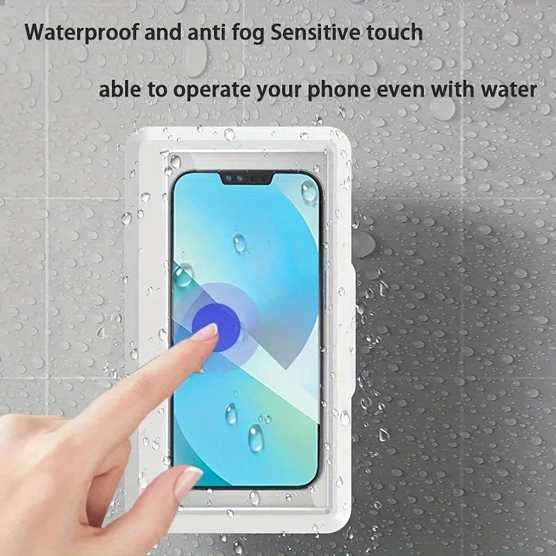 Waterproof Anti-Fog Shower Phone Holder