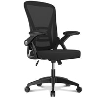 Ergonomic Mesh Office Chair – Lumbar Support & Flip Armrests