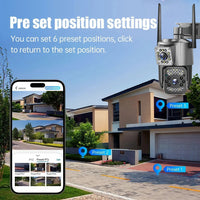 8MP 4G Dual Lens Outdoor CCTV Security Camera