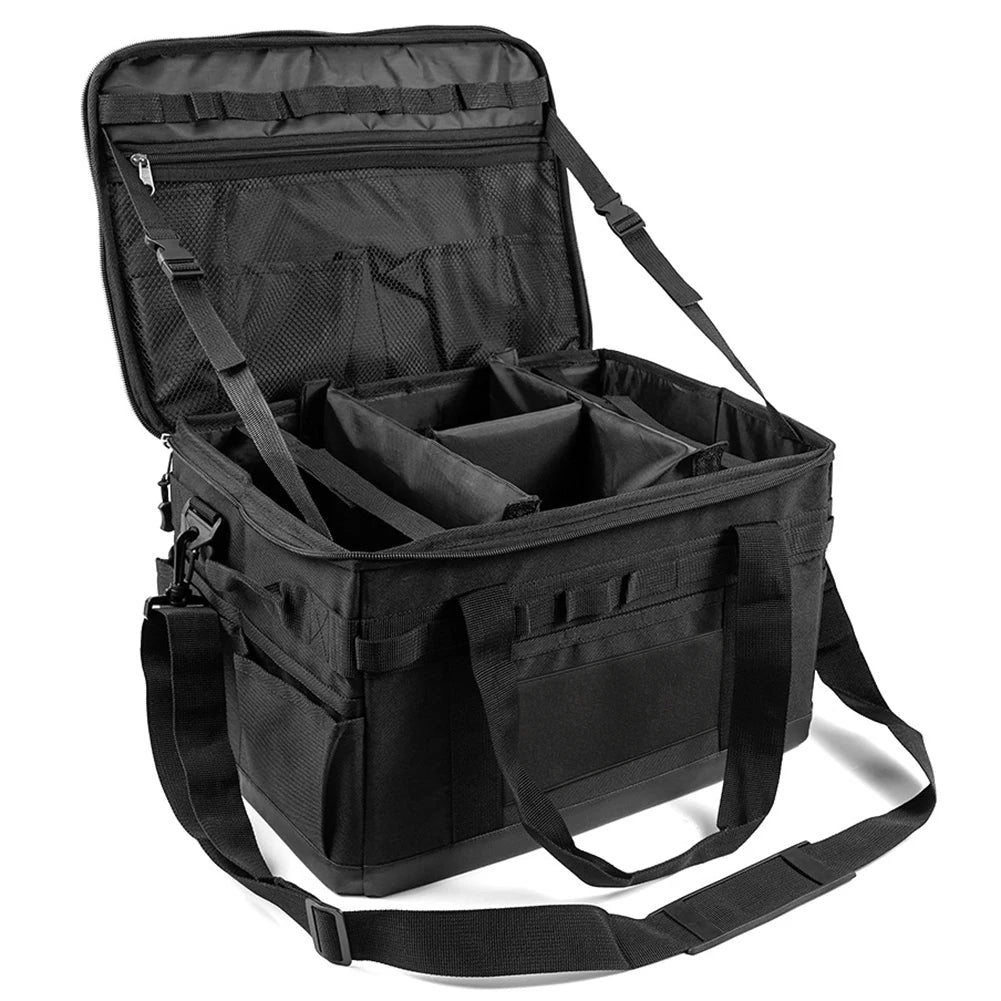 30L Camping Utensil Organizer Large Travel Picnic Bag