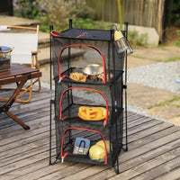Portable Camping Cooking Net – Outdoor Drying Rack