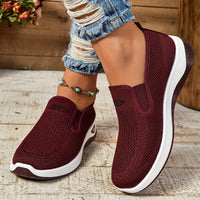 women's shoes, solid color soft women's single shoes