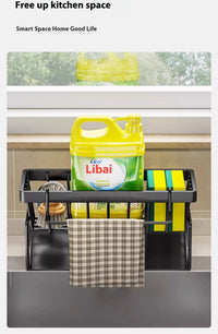 Kitchen Sink Rack Organizer – Storage Shelf Solution