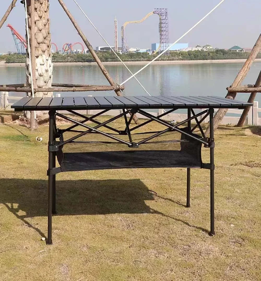 Portable Folding Camping Table for Outdoor BBQ & Picnic