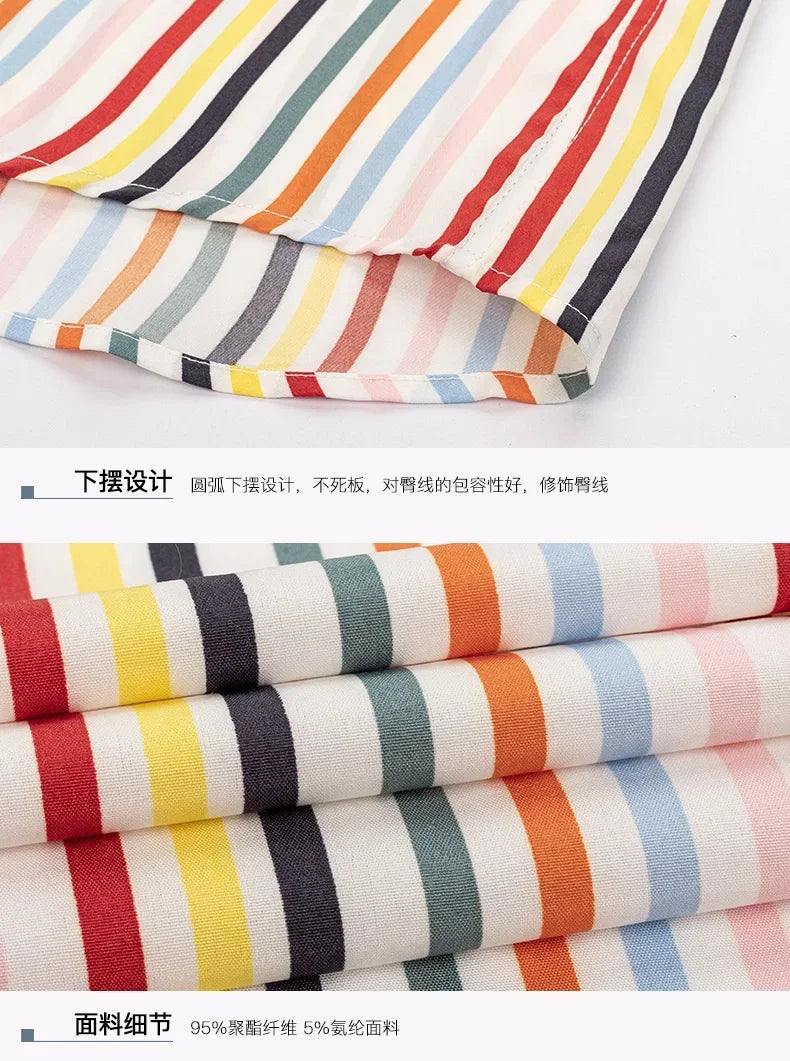 Men’s Striped Long Sleeve Casual Shirt