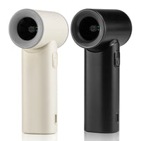 Portable Handheld Fan Turbo Strong Wind 5 Speeds Adjustable Mini Fan USB Rechargeable Personal Highspeed Fans for Travel Camping