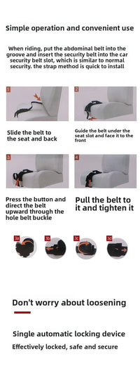 Pregnant women seat belt car special anti-belly products Pregnant driving co-pilot car anti-collision artifact