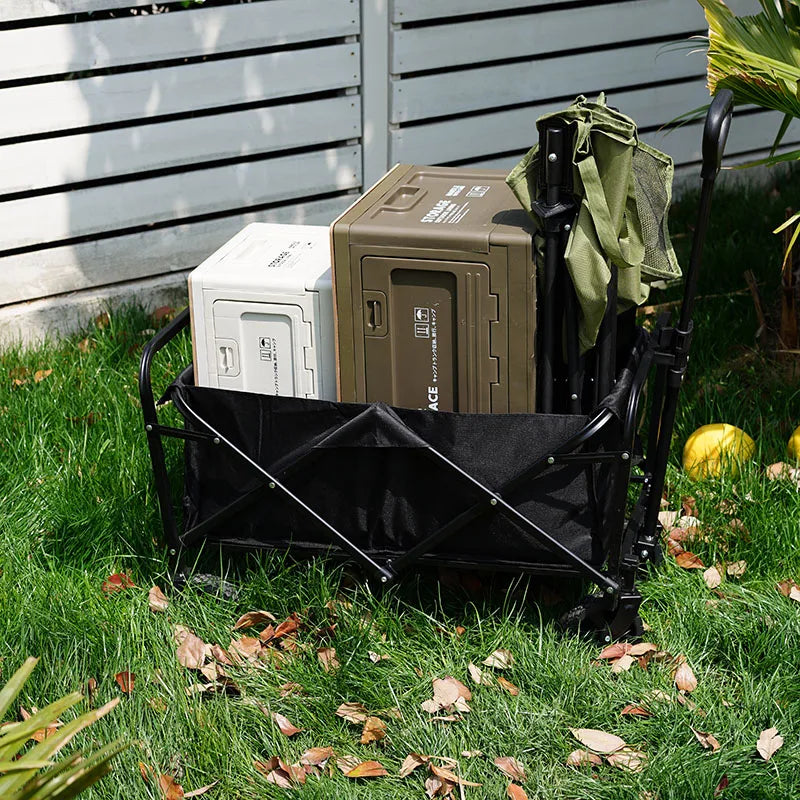 Outdoor Camping Cart – Large Capacity Foldable Trolley