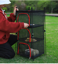 Portable Camping Cooking Net – Outdoor Drying Rack