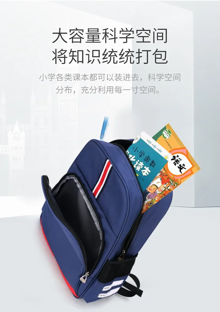 Primary school student backpack wholesale printing kindergarten children backpack printing logo training class