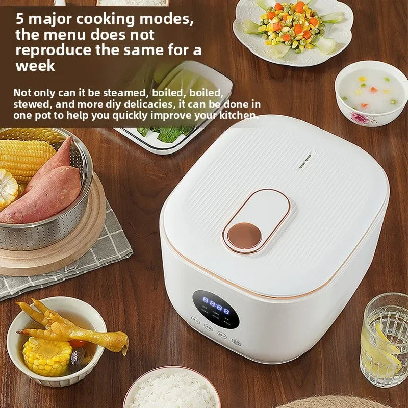 3L Smart Electric Rice Cooker Multi-Purpose Digital