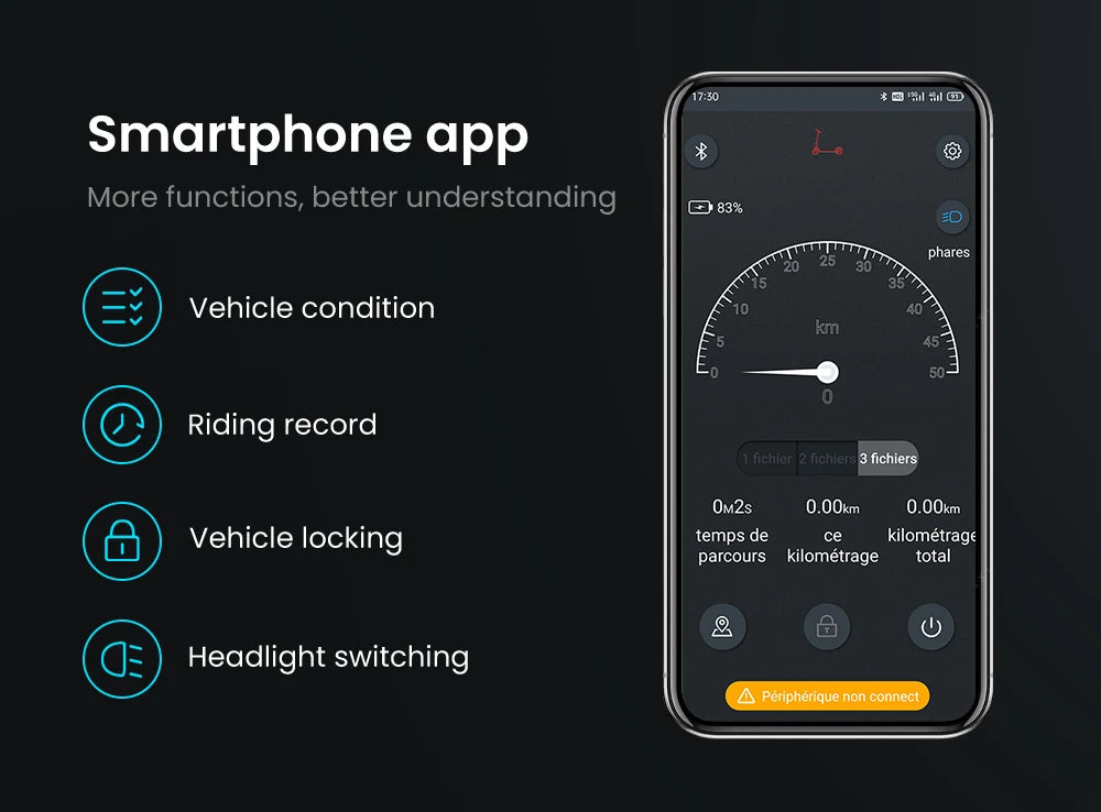 i9 Electric Kick Scooter 350W 30km Range