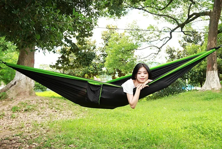 Ultralight Hammock 2 People Full Hanging Hammocks 300x200 Portable for Camping Outdoor Travel Tourist Garden Beach Large Hammock
