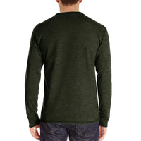 Men’s Casual Long Sleeve Elastic T-Shirt