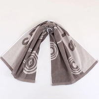 Pure cotton sport towel, soft and breathable, absorbent towel suitable for yoga, sports, gym, exercise, and more activities