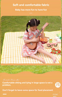 Picnic Mat, Moisture-proof Camping and Picnic Mat, Outdoor Waterproof Portable Beach Mat, Outdoor Spring Outing Mat