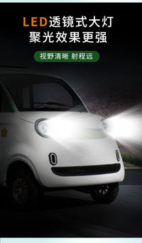 Four-Wheel Electric Vehicle with Lithium Battery for Adults