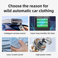 Automatic Remote Control Car Cover with Sun Protection